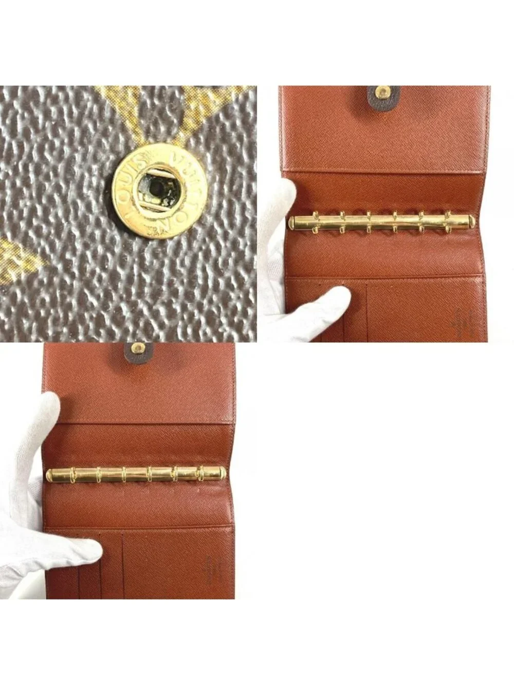 Louis Vuitton Notebook Cover Agenda PM Monogram Canvas Brown
